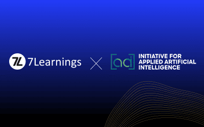 7Learnings and Initiative for Applied Artificial Intelligence partnership logo.