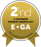 2nd place E-commerce Germany Awards 2023 Best analytics BI solution