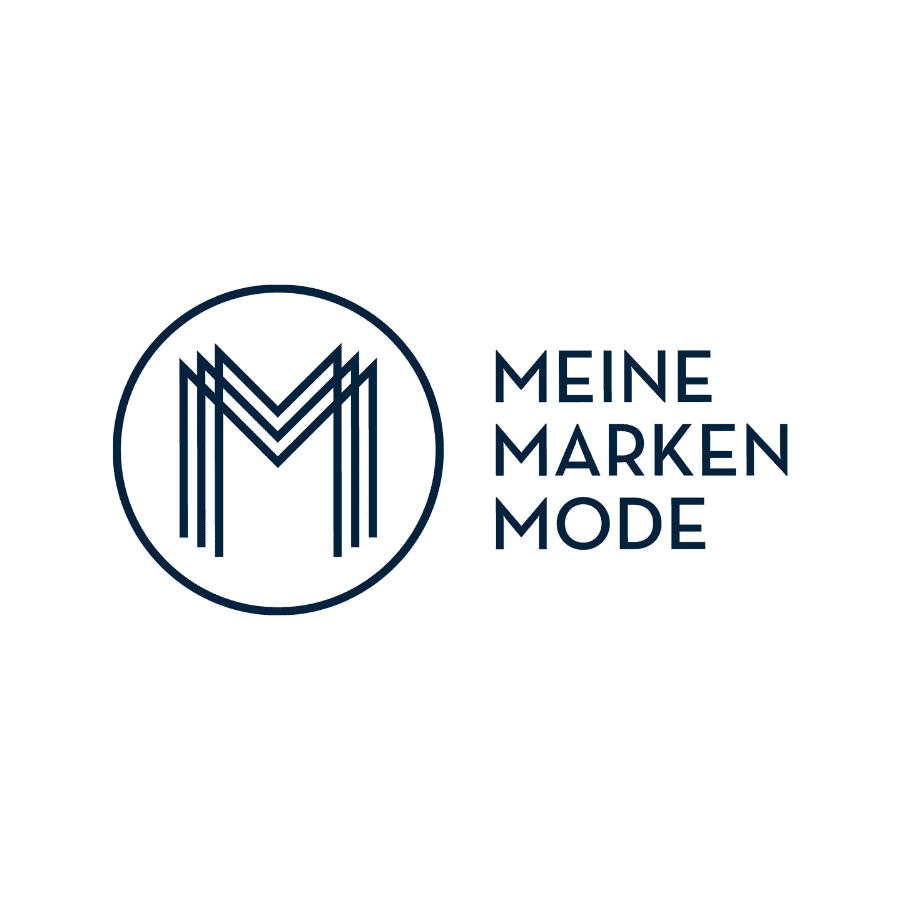 Meine Marken Mode logo with a triple M icon.