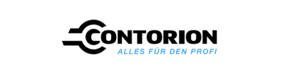 Contorion logo with slogan Alles Für Den Profi.