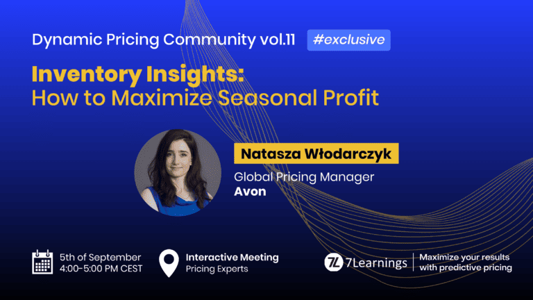 Inventory Insights webinar banner featuring Natasza Włodarczyk from Avon.