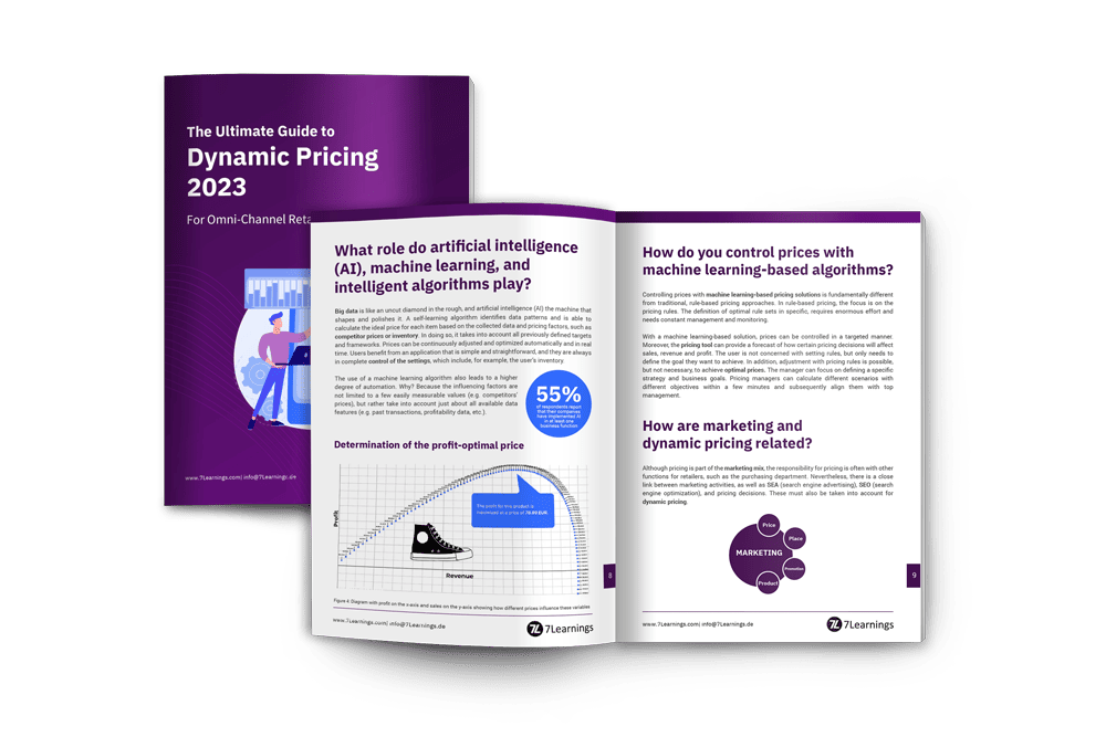 Brochure for The Ultimate Guide to Dynamic Pricing 2023.