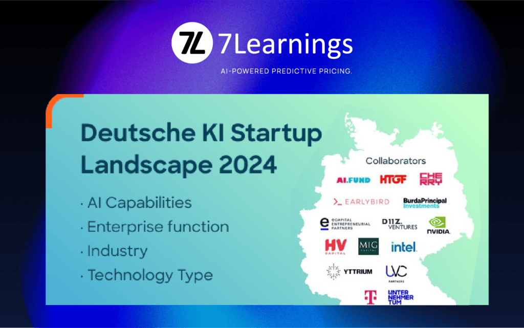 Infographic of the 2024 German AI startup landscape.