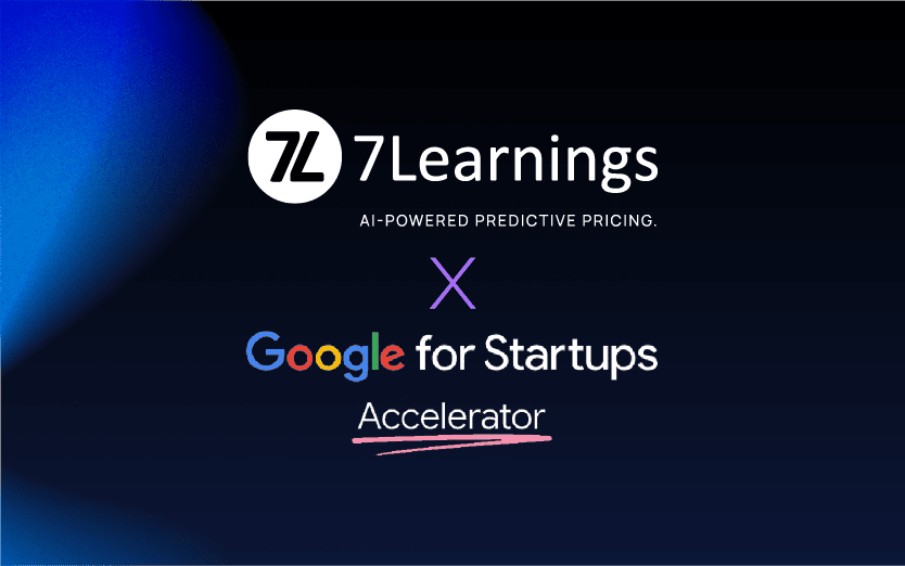7Learnings and Google for Startups Accelerator partnership logo.
