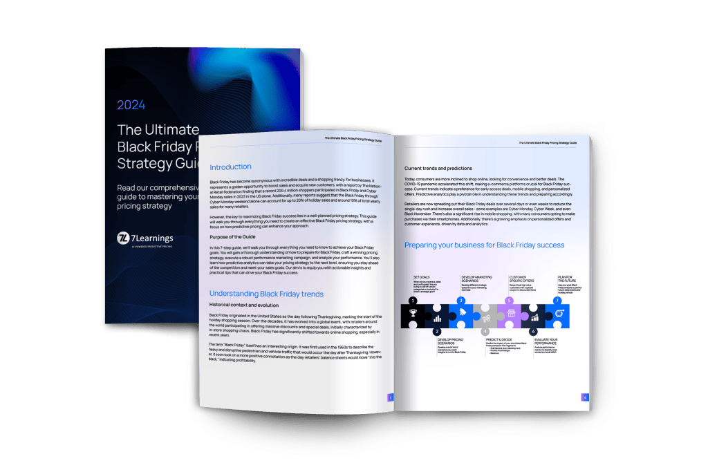 The Ultimate Black Friday Pricing Strategy Guide 2024 booklet.
