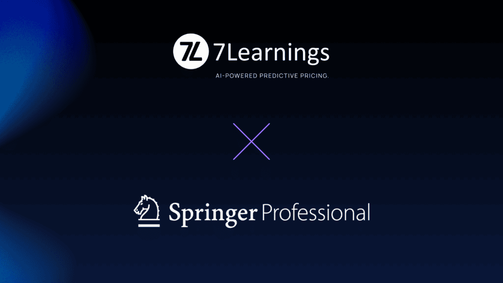 7Learnings and Springer Professional logos with a purple X symbol.