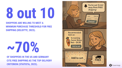 Free shipping stats