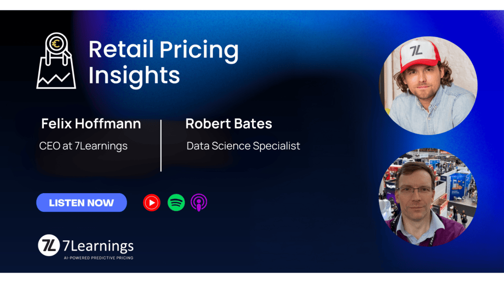 Retail Pricing Insights promo featuring Felix Hoffmann and Robert Bates.