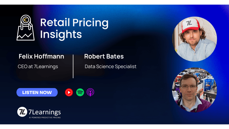 Retail Pricing Insights promo featuring Felix Hoffmann and Robert Bates.