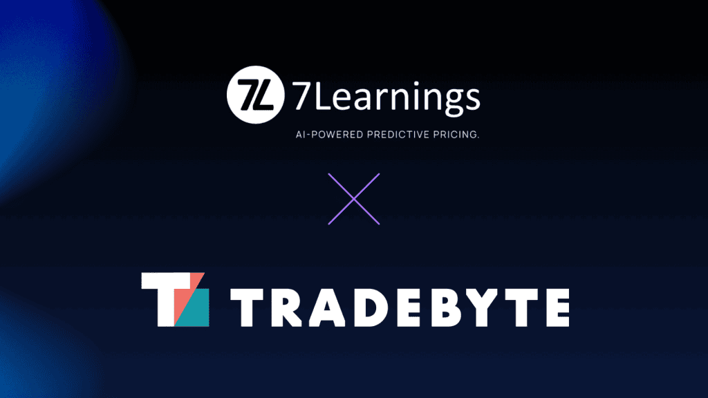 Logos of 7Learnings and Tradebyte indicating a partnership.