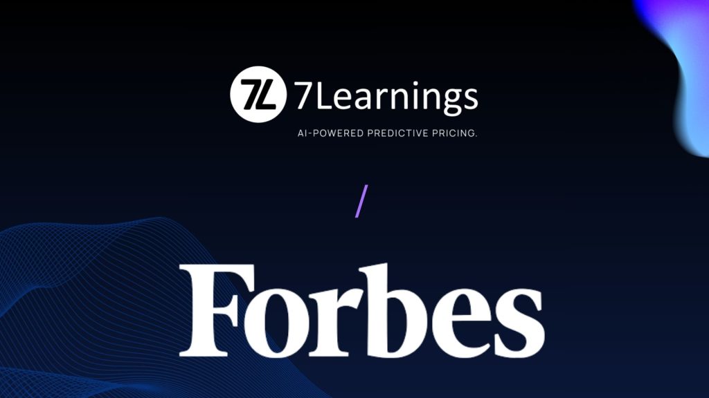 7Learnings and Forbes logos on a dark background.