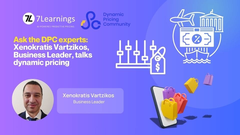 Xenokratis Vartzikos discusses dynamic pricing for the Dynamic Pricing Community.