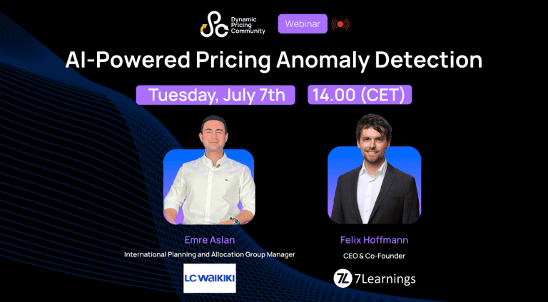 AI-Powered Pricing Anomaly Detection webinar featuring LC Waikiki and 7Learnings