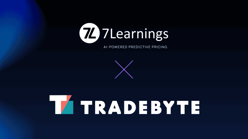 Logos of 7Learnings and Tradebyte indicating a partnership.